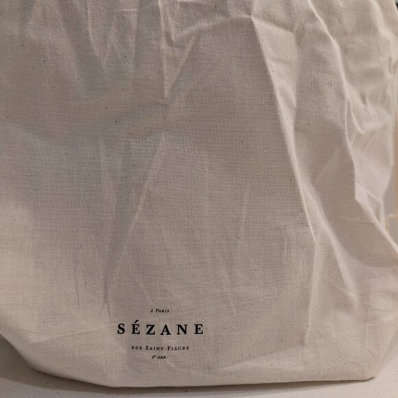 Sézane X Holiday Adéle Bag, Toffee and Chocolate - Picture 11 of 12